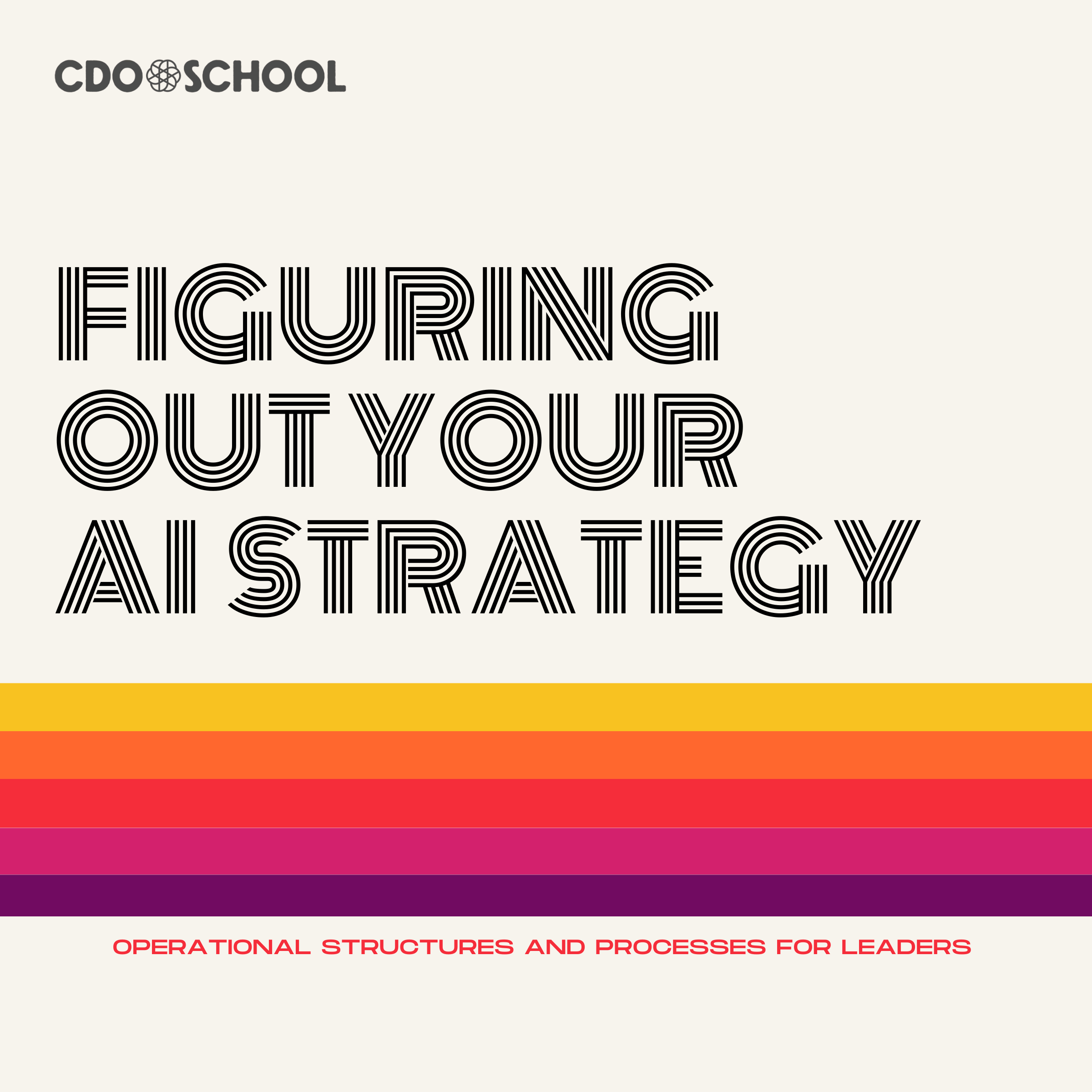 Replay: Operations Series – Figuring Out Your AI Strategy
